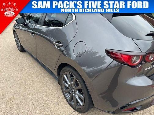 Machine Gray Metallic 2023 Mazda Mazda3 FWD w/Preferred Package