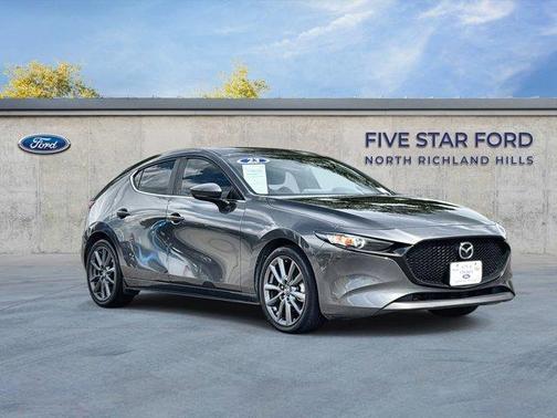 Machine Gray Metallic 2023 Mazda Mazda3 FWD w/Preferred Package
