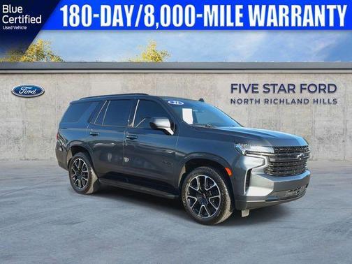 Shadow Gray Metallic 2021 Chevrolet Tahoe RST