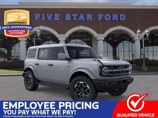 Avalanche Gray 2026 Ford Bronco Outer Banks