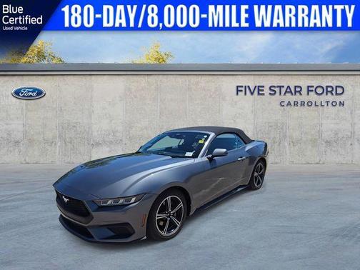 Gray Metallic 2024 Ford Mustang EcoBoost Premium