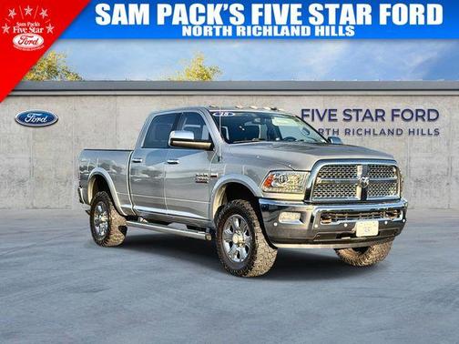 Bright Silver Clearcoat Metallic 2018 RAM 2500 Laramie