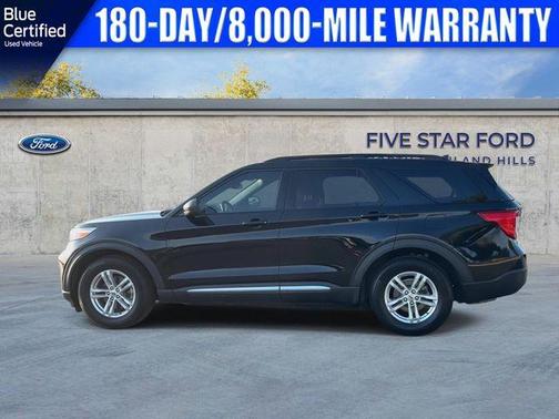 Black Metallic 2020 Ford Explorer XLT