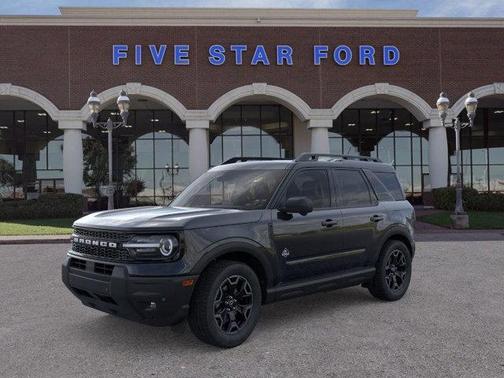 Shadow Black 2025 Ford Bronco Sport Outer Banks SUV
