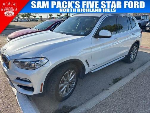 White Metallic 2018 BMW X3 xDrive30i