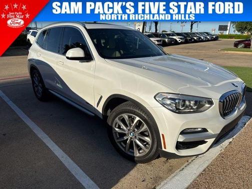 White Metallic 2018 BMW X3 xDrive30i