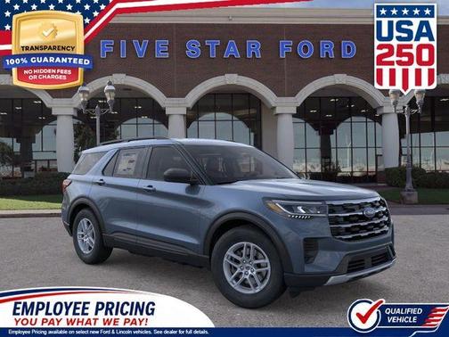 Vapor Blue Metallic 2026 Ford Explorer Active