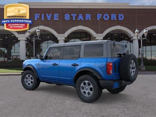 Velocity Blue Metallic 2026 Ford Bronco Big Bend