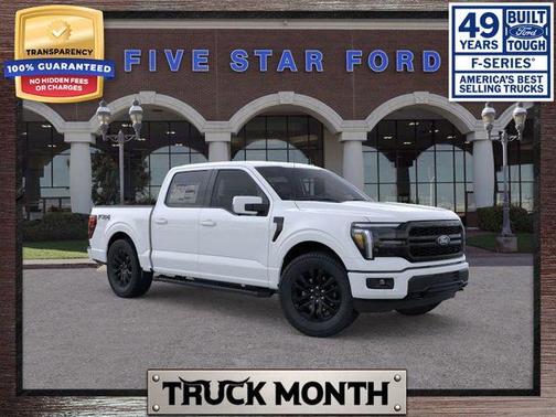Oxford White 2025 Ford F-150 Lariat Truck