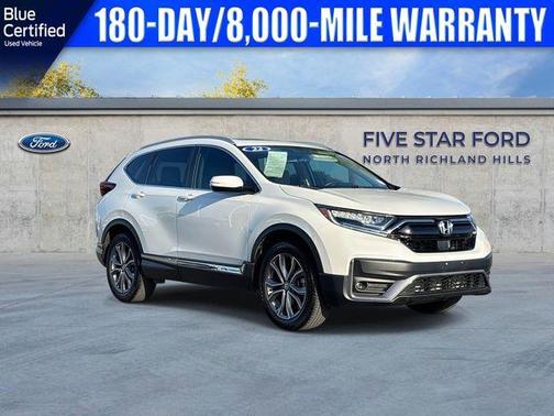 Platinum White Pearl 2022 Honda CR-V Touring