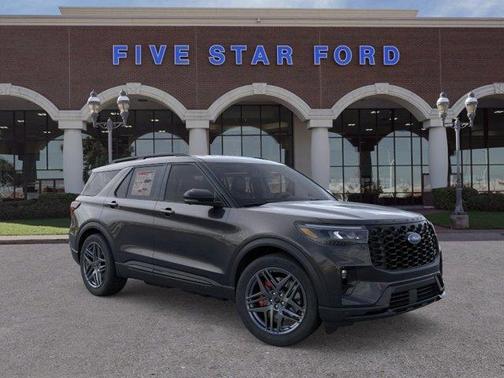 Agate Black Metallic 2026 Ford Explorer ST