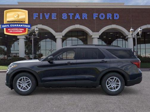 Agate Black Metallic 2026 Ford Explorer Active