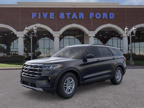 Agate Black Metallic 2026 Ford Explorer Active