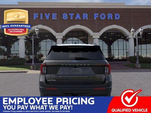 Agate Black Metallic 2026 Ford Explorer Active