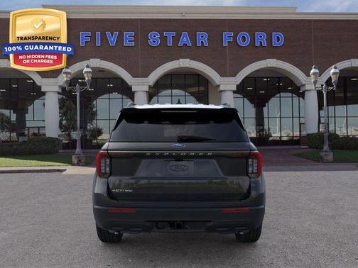 Agate Black Metallic 2026 Ford Explorer Active