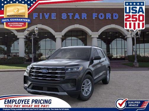 Agate Black Metallic 2026 Ford Explorer Active