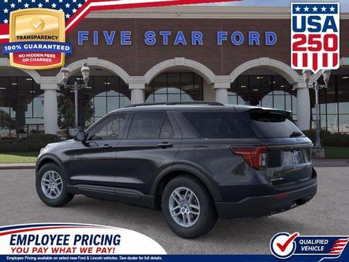 Agate Black Metallic 2026 Ford Explorer Active