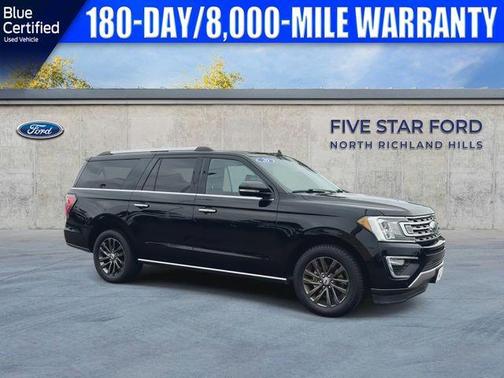 Agate Black 2020 Ford Expedition Max Limited