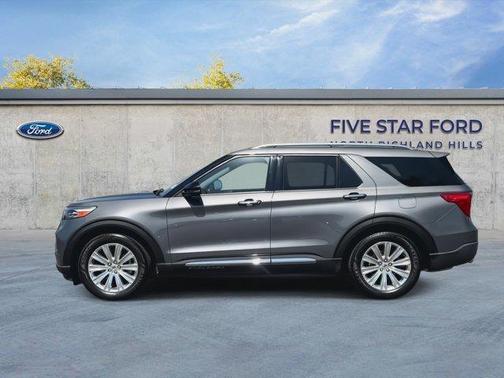 Gray 2021 Ford Explorer Limited