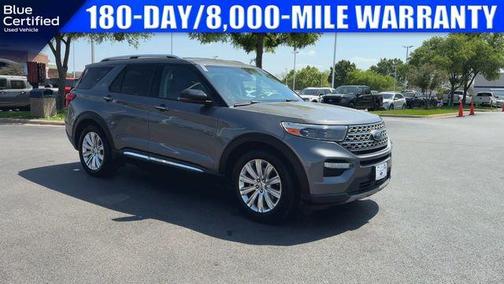 Gray 2021 Ford Explorer Limited