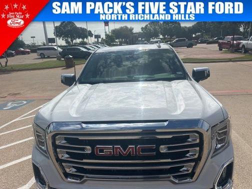 Summit White 2021 GMC Sierra 1500 SLT