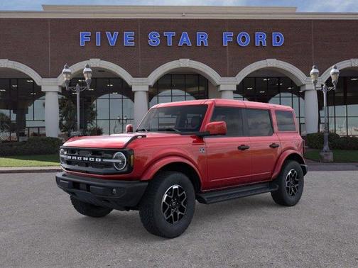 Ruby Red Metallic Tinted Clearcoat 2026 Ford Bronco Outer Banks