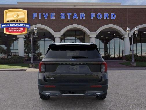 Agate Black Metallic 2026 Ford Explorer Active