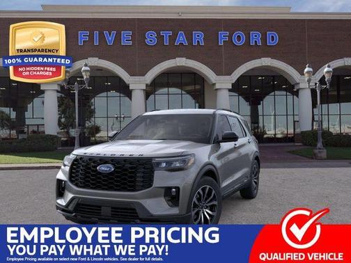 Carbonized Gray Metallic 2026 Ford Explorer ST-Line