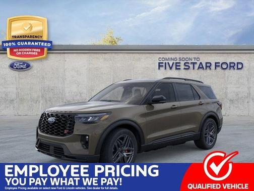 Gray 2026 Ford Explorer ST