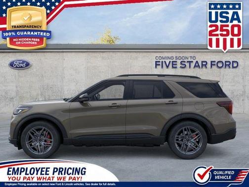 Gray 2026 Ford Explorer ST