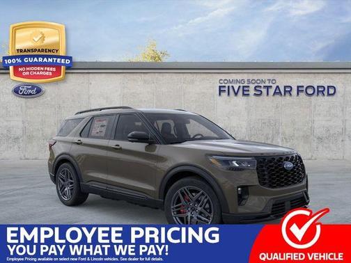 Gray 2026 Ford Explorer ST