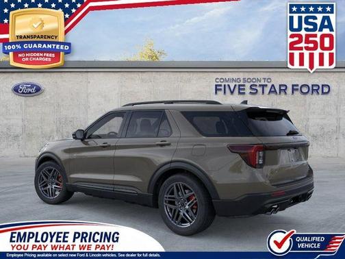 Gray 2026 Ford Explorer ST