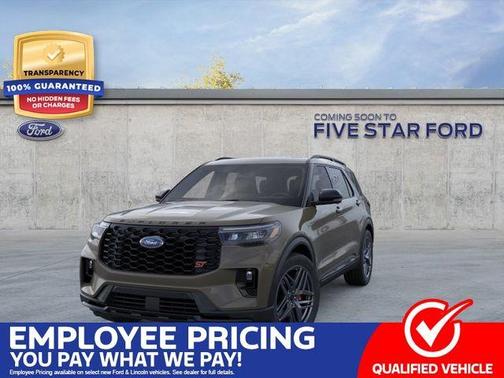 Gray 2026 Ford Explorer ST