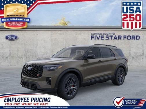 Gray 2026 Ford Explorer ST