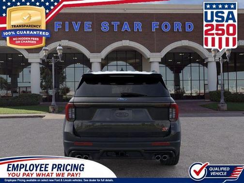 Agate Black Metallic 2026 Ford Explorer ST