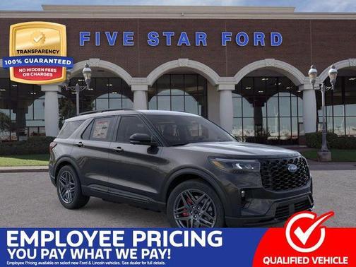 Agate Black Metallic 2026 Ford Explorer ST