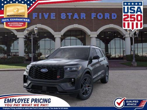 Agate Black Metallic 2026 Ford Explorer ST