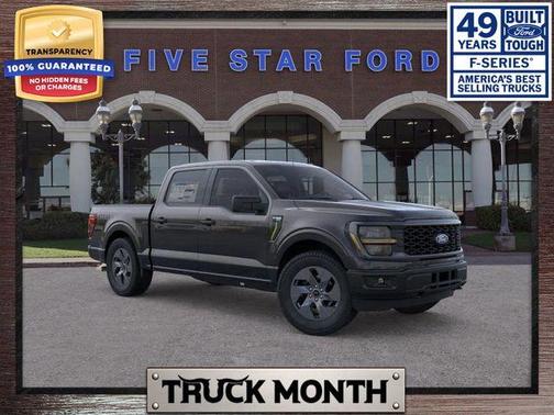 Agate Black Metallic 2025 Ford F-150 STX Truck