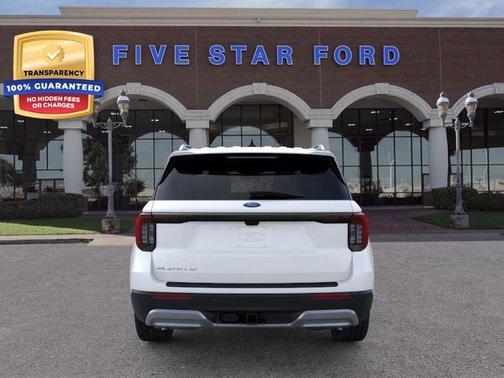 Star White 2026 Ford Explorer Platinum
