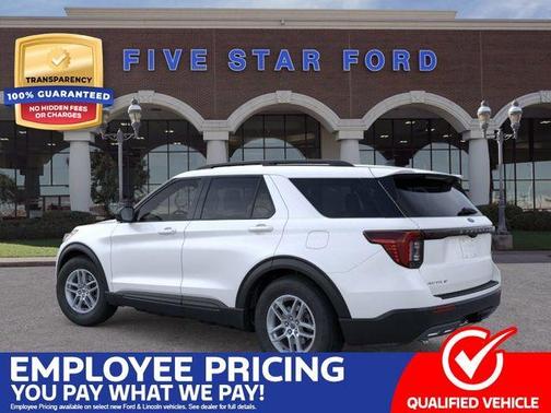 Star White 2026 Ford Explorer Active