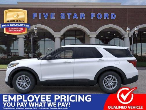 Star White 2026 Ford Explorer Active