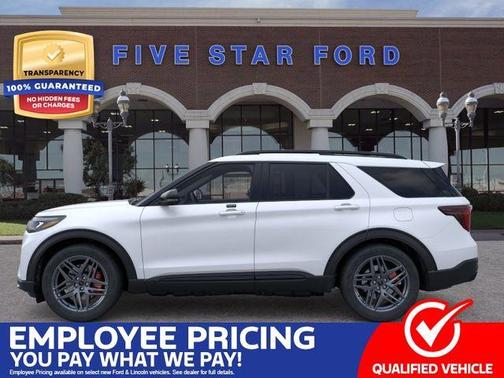 Star White 2026 Ford Explorer ST