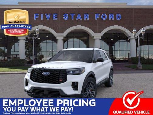 Star White 2026 Ford Explorer ST