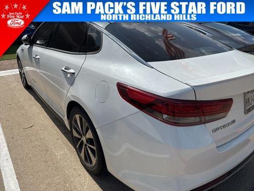 Snow White Pearl 2016 Kia Optima SX Turbo