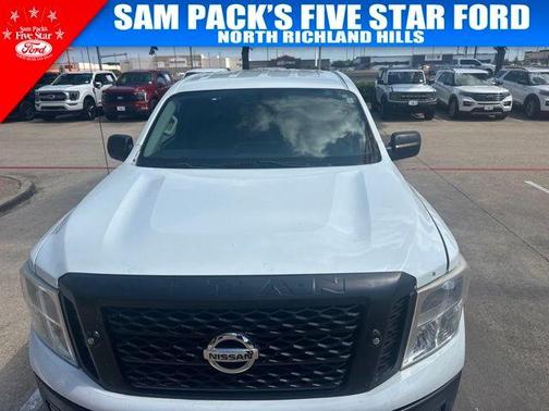 Glacier White 2017 Nissan Titan S