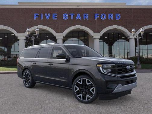 Agate Black Metallic 2026 Ford Expedition Max Platinum SUV