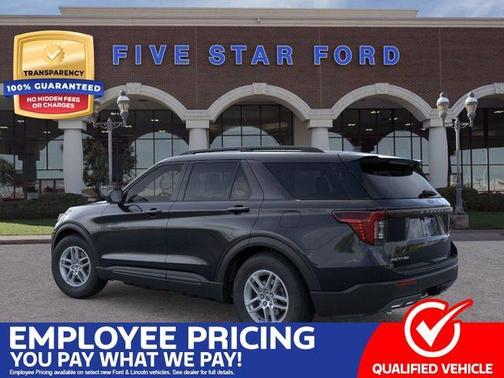 Agate Black Metallic 2026 Ford Explorer Active