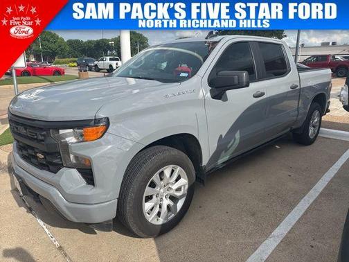Slate Gray Metallic 2024 Chevrolet Silverado 1500 Custom
