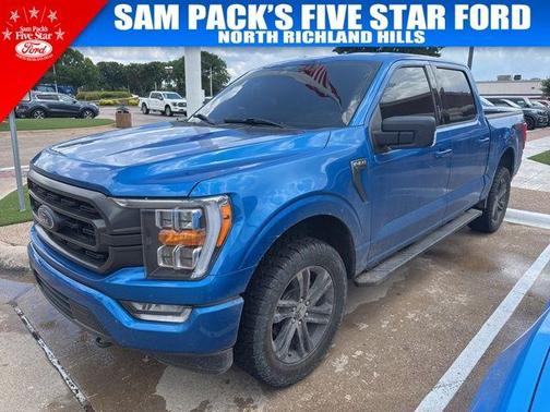Blue Metallic 2021 Ford F-150 XLT