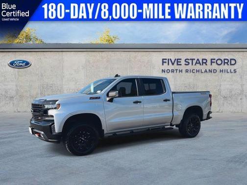 Silver Ice Metallic 2021 Chevrolet Silverado 1500 LT Trail Boss